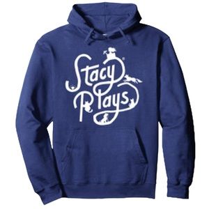 Stacy Plays Minecraft Dogcraft Youtuber Merch Pullover Hoodie Blue Small
